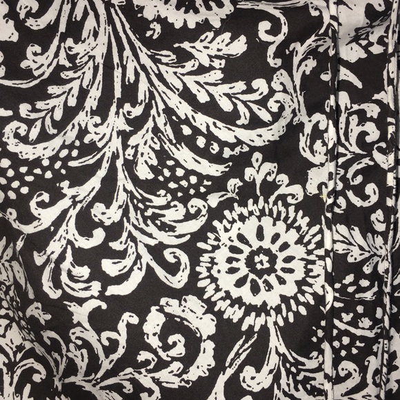 Ann Taylor Loft Sz 16 Brown & White Strapless Top - Picture 5 of 5